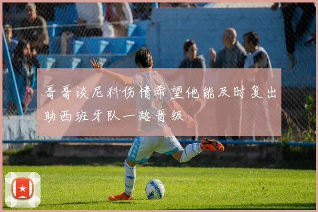 哥哥谈尼科伤情希望他能及时复出助西班牙队一路晋级